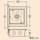 未来工業 遮音壁用 遮音スタットレットボックス OF-MA-3CS 画像3