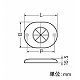 未来工業 軒下引込キャップ アンカープラグ付 タッピンねじ間隔118mm WKN-3M-A 画像4