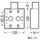 未来工業 露出スイッチボックス 2ヶ用1方出 VE14・16用 グレー SW1-16W 画像2