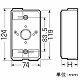 未来工業 露出スイッチボックス VE14・16用 ベージュ PVR-16J 画像3