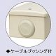 未来工業 露出スイッチボックス カブセ蓋付き ブッシング取付穴φ27mm ミルキーホワイト PVR22-0PM 画像2