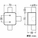 未来工業 露出用ミニボックス 側面ノック付き ミルキーホワイト PVS-NM 画像3