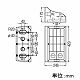 未来工業 プラ直角サポート 自在板用 ライトブラウン BF-42PRALB 画像3