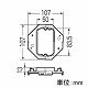 未来工業 【お買い得品 10個セット】プラスチック製塗代カバー ワンタッチタイプ 八角用 小判型 塗代付 OF-12MY_10set 画像2