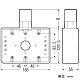 未来工業 【お買い得品 10個セット】露出スイッチボックス 2号コネクタ付き 3ヶ用 VE22用 ミルキーホワイト PVR-22TM_10set 画像2