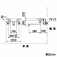 KVK(ケーブイケー) サーモスタット式混合栓 240mmパイプ付 《KM800Tフルメタルシリーズ》 KM800TR2 画像2