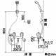 KVK(ケーブイケー) 2ハンドルシャワー シャワー専用タイプ KM13N2F 画像3