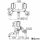 KVK(ケーブイケー) 2ハンドル混合栓 普通こま仕様 KM13N2 画像2