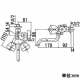 KVK(ケーブイケー) ソーラー用2ハンドル混合栓 専用形 型1構造 KM50NC 画像2