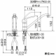 KVK(ケーブイケー) 流し台用シングルレバー式混合栓 逆止弁付 泡沫吐水 樹脂製ハンドル 《KM5011スタンダードシリーズ》 KM5011 画像4