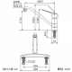 KVK(ケーブイケー) 流し台用シングルレバー式混合栓 逆止弁付 泡沫吐水 《KM5091Tシリーズ》 KM5091TEC 画像4