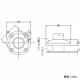 三栄水栓製作所 ニギリバー 手すり 介護保険適用対象商品 パイプ径34mm×長さ300mm 鏡面仕上げ W91-34X300-P 画像3