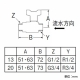 三栄水栓製作所 逆止付ボールバルブ ハンドルワンタッチ着脱タイプ GXRネジ仕様 呼び:13 V610BV-13 画像2