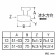 三栄水栓製作所 逆止付ボールバルブ ハンドルワンタッチ着脱タイプ 呼び:13 V655BV-13 画像2