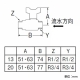 三栄水栓製作所 逆止付ボールバルブ ハンドルワンタッチ着脱タイプ RXRネジ仕様 呼び:20 V611BV-20 画像2