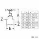 三栄水栓製作所 ゲートバルブ 呼び:30 JV35-30 画像2