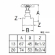 三栄水栓製作所 ストップバルブ 吊コマ式 パッキン付 呼び:13 V30-13 画像2