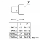 三栄水栓製作所 メスアダプター カシメタイプ ネジ径Rc1/2×パイプ径13A T610-4-13X13A 画像2