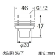 三栄水栓製作所 銅管ユニット用ソケット 銅管用 挟込厚18mm以下 T501-13X15.88 画像2