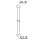 三栄水栓製作所 ベンリーカン 13×250mm 呼び13(G1/2めねじ) SUS316L製 パッキン付(EPDM) PT10-13X250 画像3