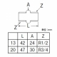 三栄水栓製作所 六角ニップル(クロム) 呼び13(R1/2) 青銅製 JT701-13 画像2