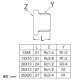 三栄水栓製作所 ステンレスブッシング 呼び20(R3/4)×13(Rc1/2) SUS304製 TS750-20X13 画像2