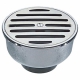 三栄水栓製作所 ワントラップ 排水用品 SU・VUパイプ兼用 カギ付 呼び:40 H50-75X40 画像1