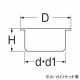 三栄水栓製作所 兼用目皿 排水用品 VP・VUパイプ兼用 接着式 呼び:65 H410B-65 画像2