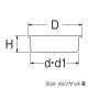 三栄水栓製作所 ステンレス目皿 排水用品 VP・VUパイプ兼用 呼び:150 H417B-150 画像2