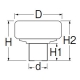 三栄水栓製作所 床下低位通気弁 空調部品 逆流防止弁付 取付口呼び径:50 V740-50 画像2