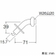 三栄水栓製作所 洗濯機用L型ニップル ネジサイズ:W26山20 自動ストップ機能付 PY122-4TVX-16 画像2
