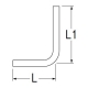 三栄水栓製作所 ロータンク洗浄管上部 トイレ用 パイプ径:32mm 寸法:320×470mm H80-2-A 画像2