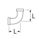 三栄水栓製作所 洗浄管連結エルボ トイレ用 パイプ径:13mm H80-4-13_ 画像2