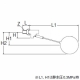 三栄水栓製作所 ボールタップ トイレ用品 ポリ玉付 ポリ玉直径:95mm 呼び:13 V41-13 画像2