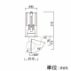 オーデリック LEDダウンスポットライト M形 埋込穴φ100 JR12V-50Wクラス 高彩色タイプ ナロー配光 連続調光 本体色:ブラック 電球色タイプ 3000K XD403306H 画像2