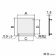 篠原電機 ブランクパネル フランジナット×2個付 鋼板製 MBP-1010 画像4