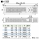 篠原電機 カバー付スペースヒーター 標準タイプ 2点取付 110V50W サーモスタット・端子カバー付 鋼板製 SHC2-1105-OH-TC 画像2