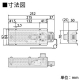 篠原電機 スペースヒーターミニマムタイプ サーモスタット付 110V 30W ヒーターSEHC製、カバーSPCC製 SHCM4-1103-OH 画像2