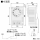 篠原電機 サーモスタット 設定温度0～90度 AC専用品 PTSC-090S 画像2