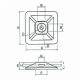 エスケイ工機 固定具 適合結束バンド:AD-80/AD-100/AD-150 SKM-20 画像2