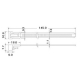 エスケイ工機 SKリリースタイ 再使用可能 標準グレード 全長145mm 幅7.3mm 100本入り RS-145HC 画像2