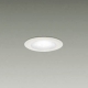 DAIKO LEDダウンライト 棚下付専用 COBタイプ 白熱灯40W相当 非調光タイプ 埋込穴φ75mm 配光角60°軒下付専用 白色タイプ ホワイト LZD-92480NW 画像1
