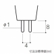 パナソニック ハロゲン電球 ダイクロビーム 12V 35W 狭角 GZ4口金 JR12V35WKN/3 画像2