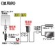 日本アンテナ 地上デジタル放送対応電源分離型ブースター 増幅部(UPA16K)+電源部(UPS03)セット品 UPA16K 画像2