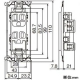 パナソニック 埋込アースターミナル付接地ダブルコンセント 金属枠付 15A 125V ベージュ WTL11323F 画像2