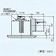 パナソニック 天井埋込形換気扇 低騒音形 ユニットバス用 ルーバーセットタイプ 埋込寸法:177mm角 適用パイプ径:φ100mm FY-17C6U 画像2