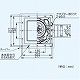 パナソニック 天井埋込形換気扇 排気 低騒音形 鋼板製本体 ルーバーセットタイプ フラットパネル形 埋込寸法:240mm角 適用パイプ径:φ100mm FY-24FP7 画像3