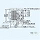 パナソニック 天井埋込形換気扇 排気 低騒音形 鋼板製本体 ルーバーセットタイプ 埋込寸法:270mm角 適用パイプ径:φ150mm FY-27S7 画像3