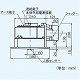 パナソニック 天井埋込形換気扇 排気 低騒音形 人感自動運転形 常時換気付 樹脂製本体 ルーバーセットタイプ 埋込寸法:320mm角 適用パイプ径:φ150mm FY-32CR7V 画像2