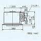 パナソニック 天井埋込形換気扇 排気 低騒音形 鋼板製本体 ルーバーセットタイプ フラットパネル形 埋込寸法:320mm角 適用パイプ径:φ150mm FY-32FP7 画像2